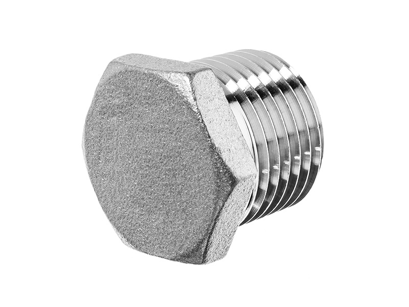 Hexagonal head plug